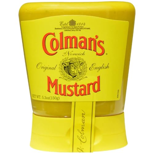 Colman's Mustard Original English Squeezy Mustard Imported From The UK England The Best Of British Mustard